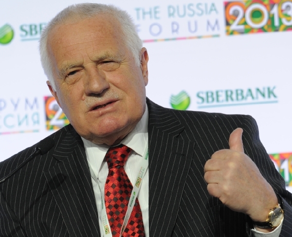 Václav Klaus oslavil 72. narozeniny.