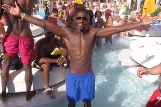 Danny Welbeck na dovolené.