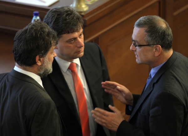 Jan Kubice, Pavel Blažek a Miroslav Kalousek