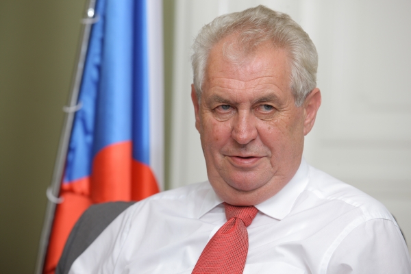 Prezident Miloš Zeman poskytl TÝDNU rozhovor.