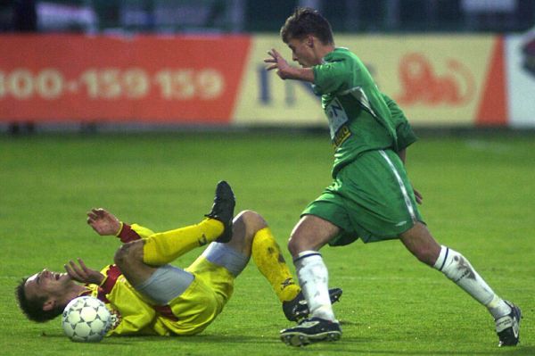 Radek Šírl ještě v dresu Bohemians. Radek Šírl ještě v dresu Bohemians.