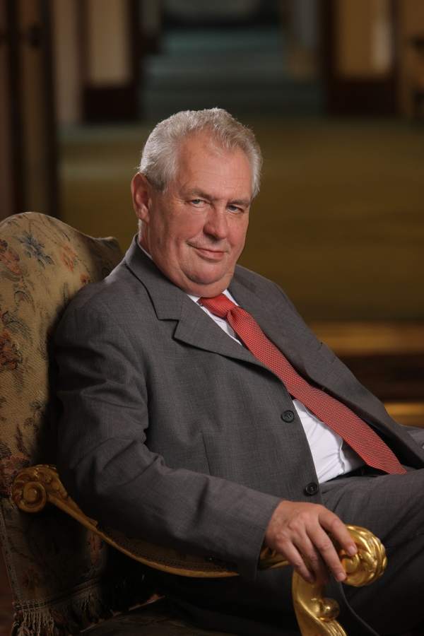 Prezident Miloš Zeman. Prezident Miloš Zeman.