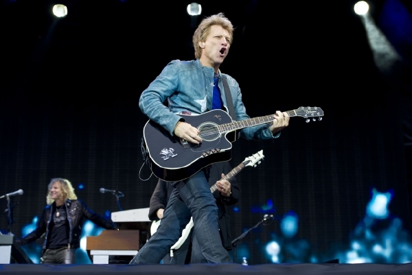 Americký zpěvák Jon Bon Jovi.