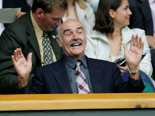 Skotský herec Sean Connery. (Foto: ČTK/AP/ALASTAIR GRANT)