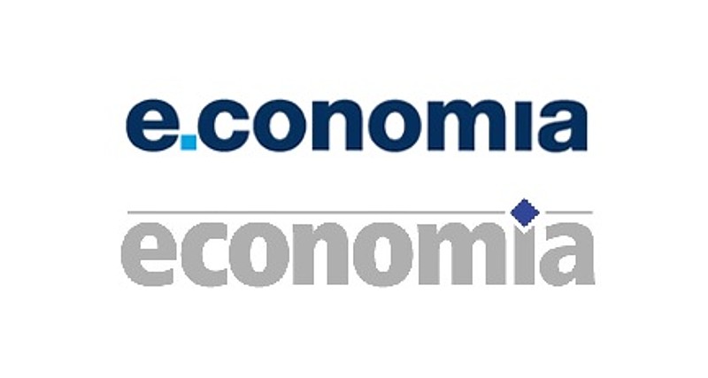 Nové logo vydavatelství Economia (nahoře).
