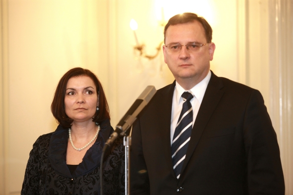 Manželé Nečasovi. Manželé Nečasovi.