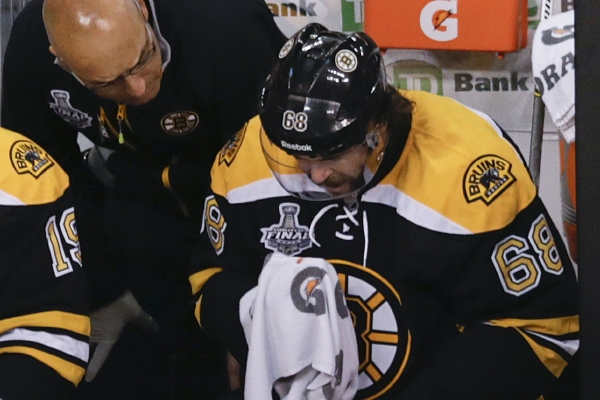 Poslední zápas finále Stanley Cupu odehrál Jaromír Jágr pod silnou injekcí. Poslední zápas finále Stanley Cupu odehrál Jaromír Jágr pod silnou injekcí.