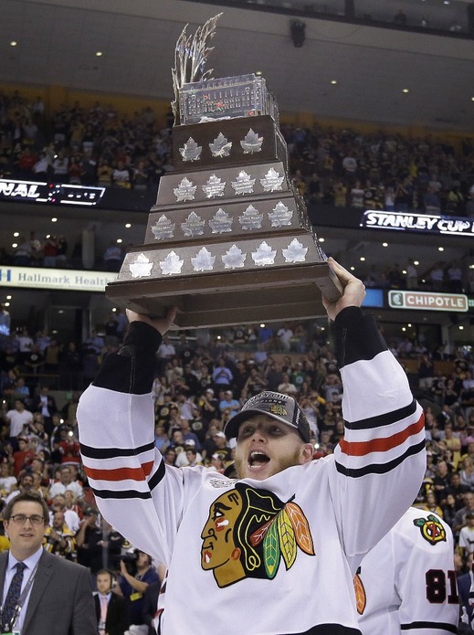 Patrick Kane s Conn Smythe Trophy. Patrick Kane s Conn Smythe Trophy.
