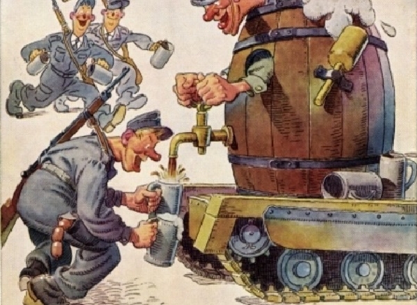 Předělaný tank má říz. Předělaný tank má říz.
