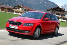 Nová Škoda Octavia Combi výtečně uspěla ve studii.