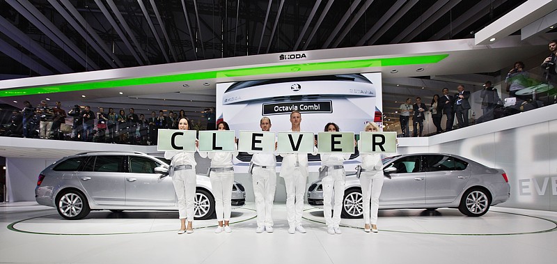 Škoda Auto na veletrhu v Ženevě.