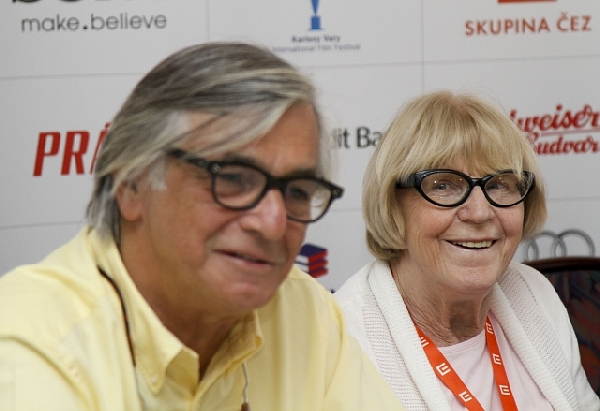 Duše festivalu: Jiří Bartoška a Eva Zaoralová připravují karlovarský festival už 20 let.