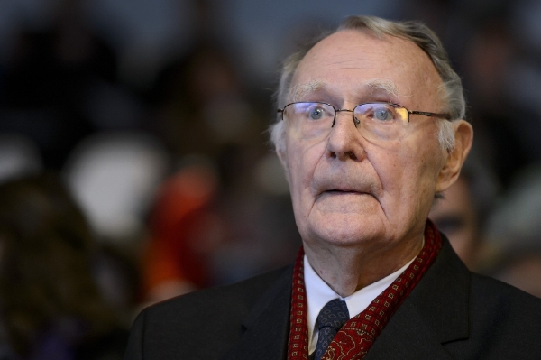 Majitel Ikea Ingvar Kamprad.