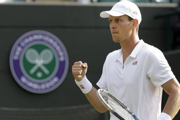 Česká tenisová jednička Tomáš Berdych.