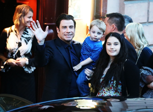 John Travolta se synem.