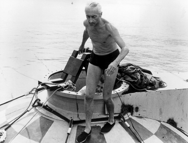 Legendární oceánograf Jacques Cousteau.