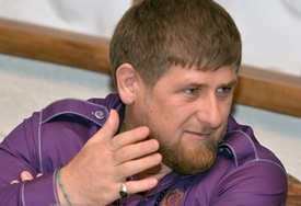 Čečenský prezident Ramzan Kadyrov.