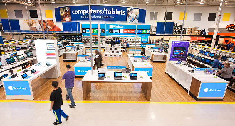 Microsoft v Americe testuje „shop-in-shop“ obchody, bude jich 600. Microsoft v Americe testuje „shop-in-shop“ obchody, bude jich 600.