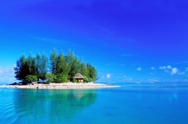 Francouzské jaderné zkoušky se odehrávaly uprostřed rajské přírody.