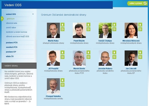 Podle webu ODS Sobotka do grémia patří i nepatří.