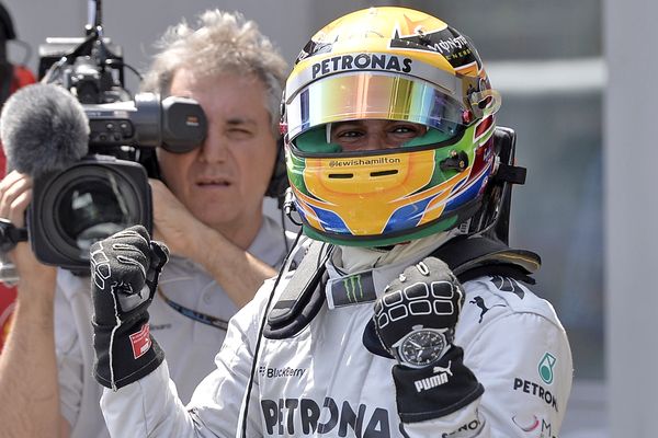 Lewis Hamilton.