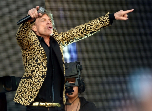 Frontman kapekly Rolling Stones Mick Jagger.