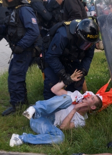 Momentka z Českých Budějovic.