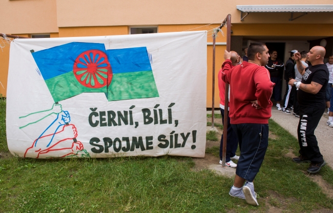 Momentka z budějovického sídliště Máj.