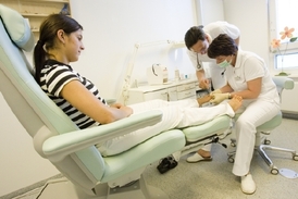 U diabetologa v Berlíně.