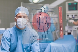 Příprava na operaci.