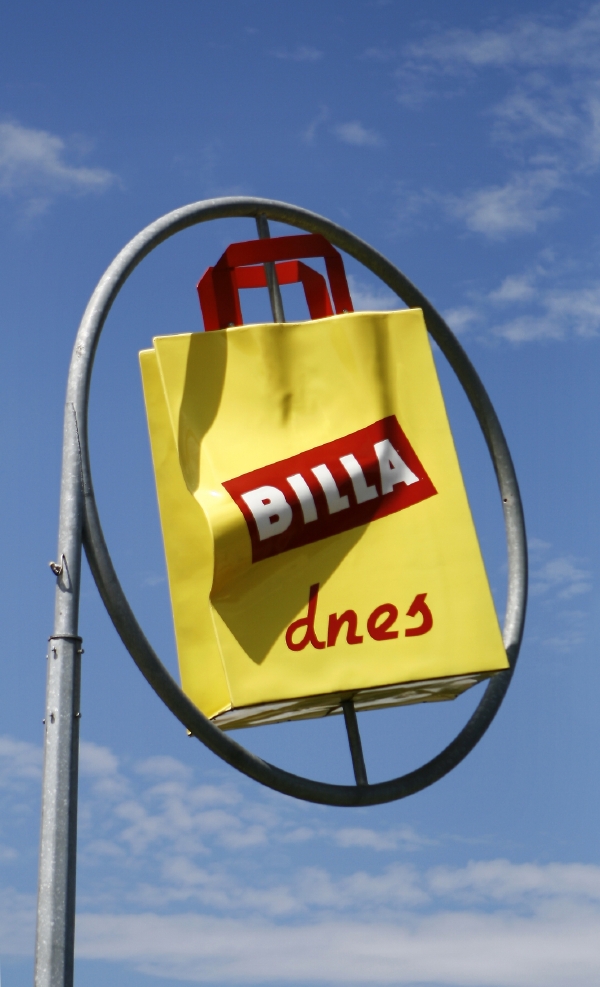 Obchodní řetězec Billa.