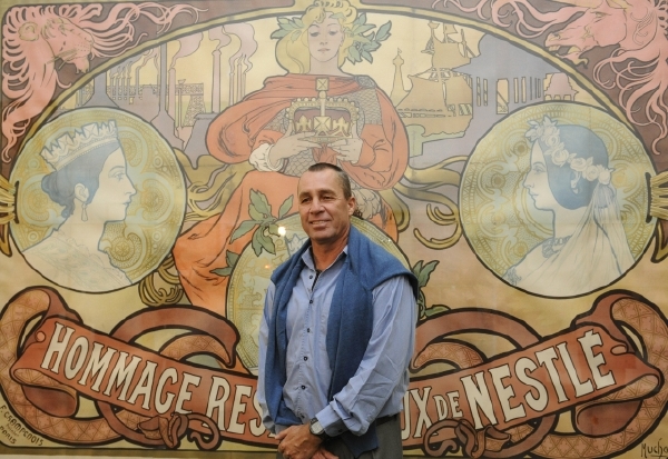 Plakáty Alfonse Muchy sbíral Ivan Lendl (na snímku) třicet let. Dnes je můžete vidět na výstavě v Obecním domě. 