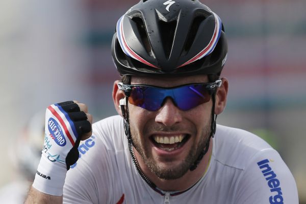 Cyklista Mark Cavendish. Cyklista Mark Cavendish.
