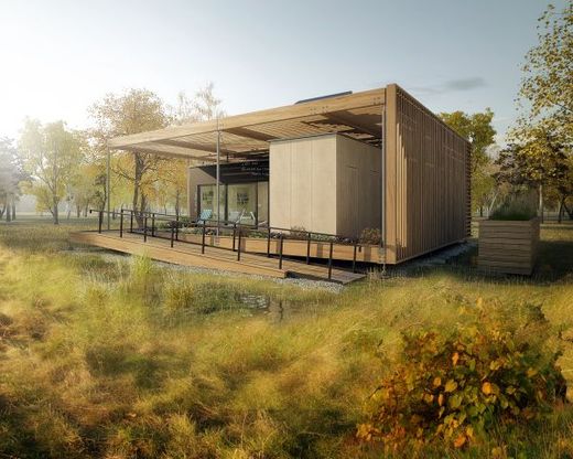 Projekt českých studentů se na podzim v Kalifornii utká v mezinárodní soutěži o nejefektivnější ekologický dům Solar Decathlon.