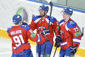 Hokejisty Lva čeká druhá sezona v KHL.