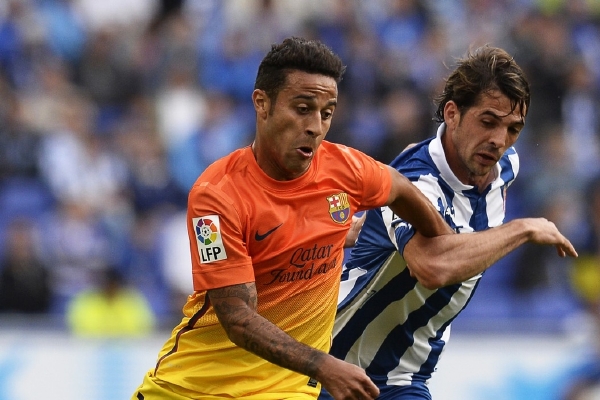 Thiago Alcantara (vlevo).