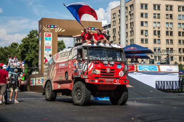 Aleš Loprais s Tatrou jel i na slavné Rallye Dakar.