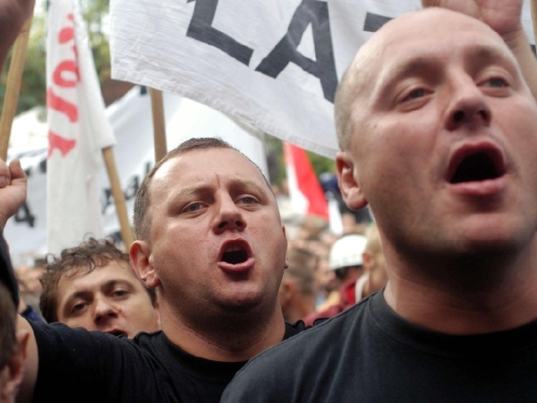 Demonstrace za samostatné Slezsko se zúčastnily čtyři tisíce nespokojených (ilustrační foto).