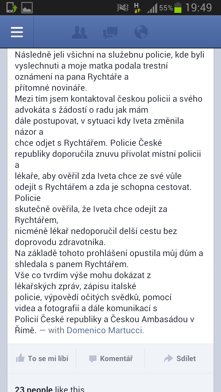 Domenico prozradil, jak to bylo s Ivetou.