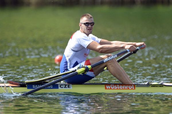 Úspěšný skifař Ondřej Synek.