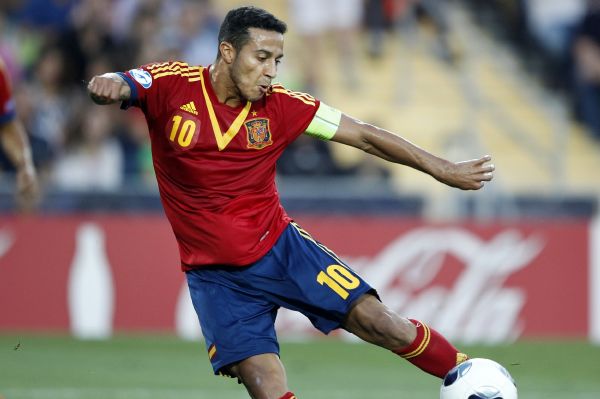 Nová posila Bayernu Thiago Alcántara. Nová posila Bayernu Thiago Alcántara.