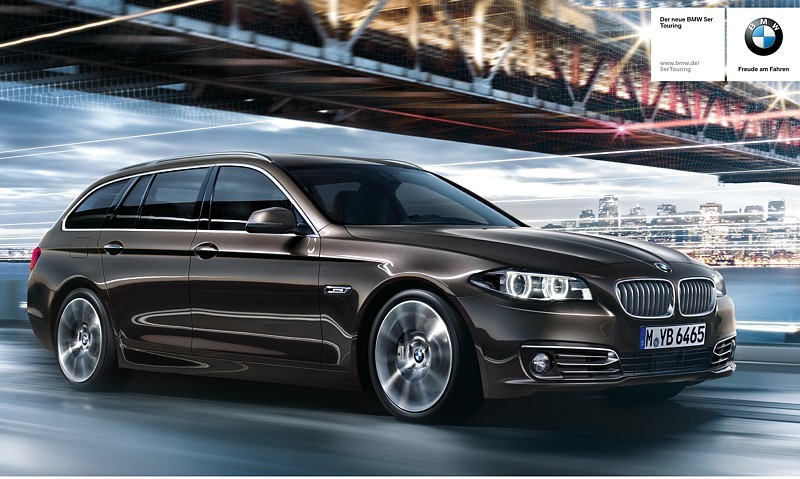 BMW řady 5 v novém spotu.
