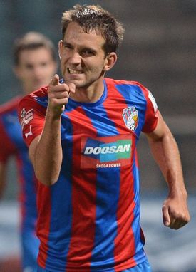 Viktorie Plzeň se nebude moci spolehnout na služby svého elitního střelce Marka Bakoše.