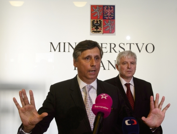 Ministr financí Jan Fischer