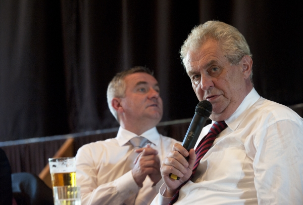 Prezident Miloš Zeman. Prezident Miloš Zeman.