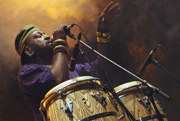 Spojení Transglobal Underground (na snímku) a albánské dechovky podle ředitelky festivalu funguje skvěle. Spojení Transglobal Underground (na snímku) a albánské dechovky podle ředitelky festivalu funguje skvěle.