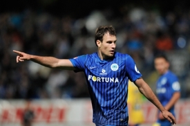Liberecký útočník Michael Rabušic.