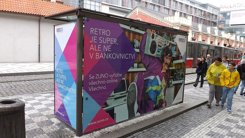 Reklama Zuno.