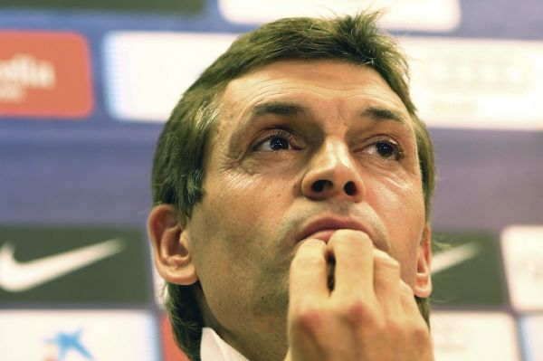 Trenér Tito Vilanova. Trenér Tito Vilanova.