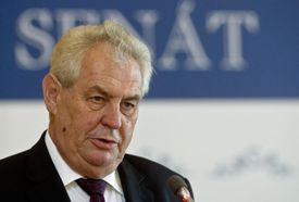 Prezident Miloš Zeman.